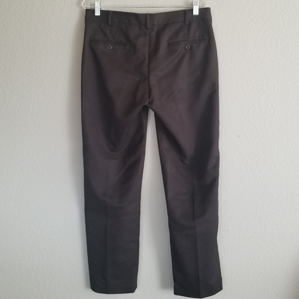 Van Heusen Mens Travler Black Pants 32x30 - Picture 2 of 4